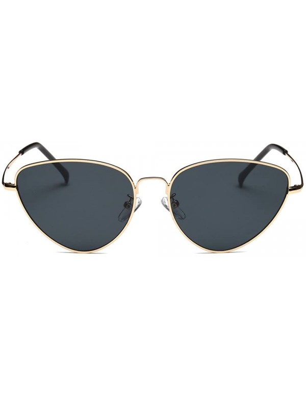 Sport Summer Unisex Eye Sunglasses-Tigivemen Retro Cat Eye Glasses Eyewear for Driving Fishing lens - Gray - C218RLMR47G $8.84
