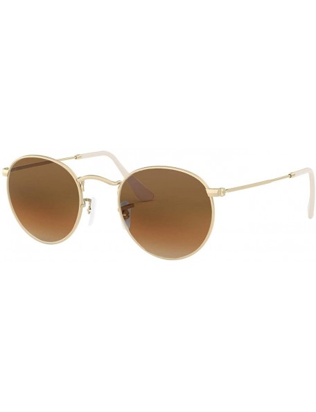 Round Round Polarized Sunglasses for Small Face-John Lennon Vintage Circle Trendy Sun Glasses (Brown Lens) - CF193E5CNNW $8.20