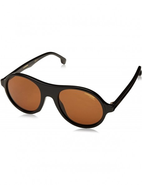 Sport unisex-adult Ca142/S Round Prescription Eyeglass Frames - Black/Brown - CB185WDQKDC $71.44