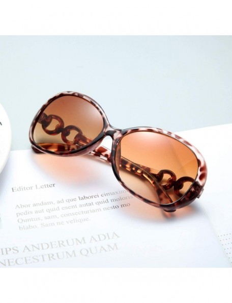 Round 7 Packs Vintage Oversized Sunglasses for Women 100% UV Protection Large Eyewear - Packs of Mix - CA18TMN7ND7 $16.52
