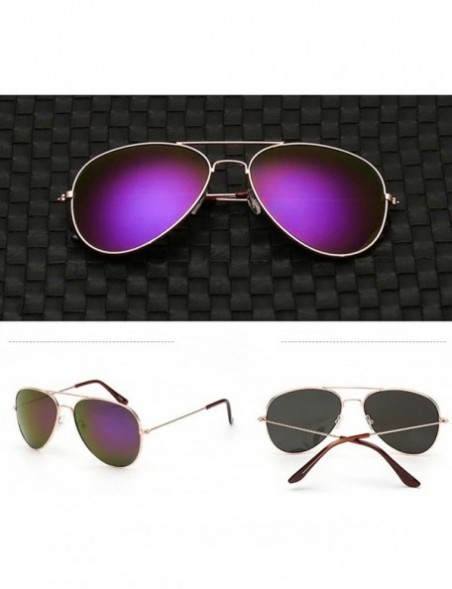 Aviator Aviator Sunglasses for Men Women UV Protection Eye Glasses Designer Eyeglasses Vintage Eyewear Unisex - C - CB18UENUH...