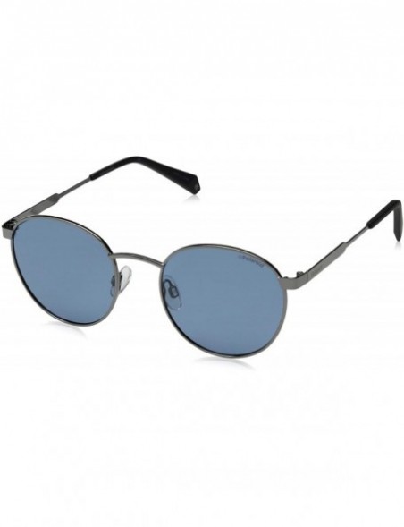 Oval Pld2053/S Oval Sunglasses - Blue - C5183NKHI7S $45.56