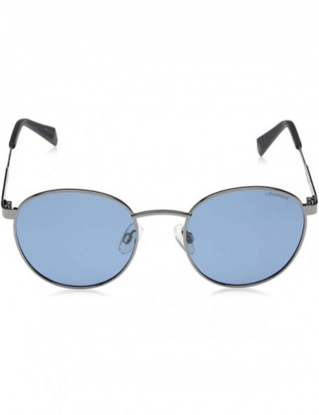 Oval Pld2053/S Oval Sunglasses - Blue - C5183NKHI7S $45.56