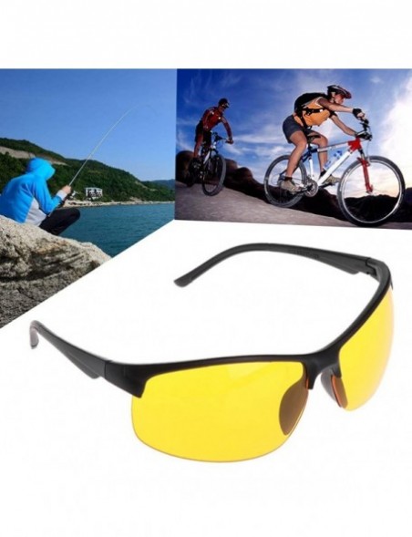 Sport Outdoor Protection Sunglasses-Fishing Cycling Night Vision Glasses - CE18G9SEGKQ $8.19