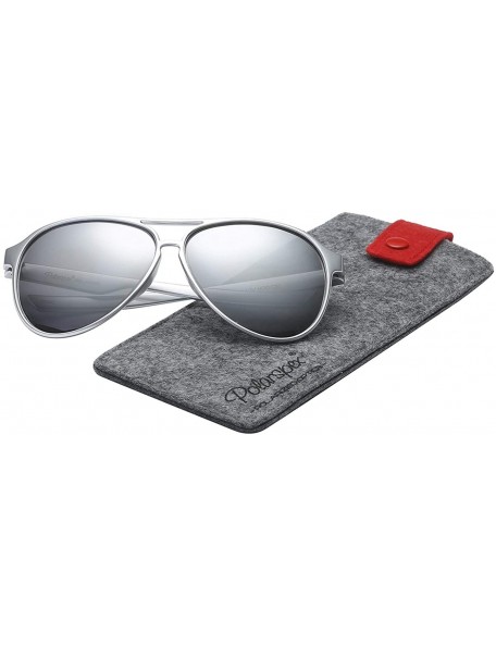 Oversized Polarized Lightweight Flexible Sunglasses - CZ188W0CY6I $8.83