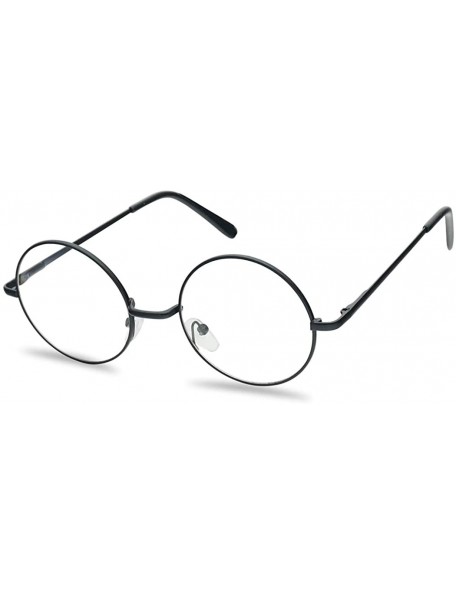 Wrap Original Glasses Novelty Cosplay - Black Frame - Clear - CA197CDCUQT $8.93