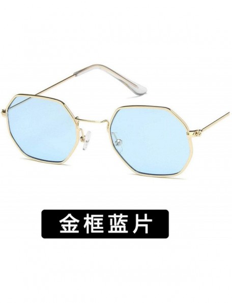 Rimless Fashion Ladies Retro Eye Classic Women Sunglasses Tinted Color Lens Small Square Frame Sun Glasses - 3 - CB198ZQNS79 ...