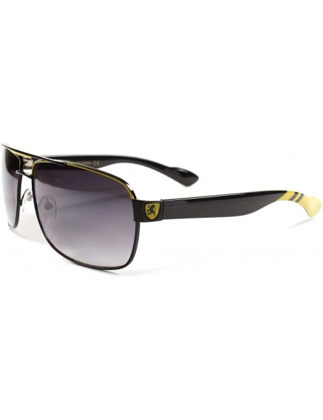 Rectangular Hot Sporty Trendy Designer Rectangle Mens Womens Sunglasses - CH18O7QEIGK $14.62