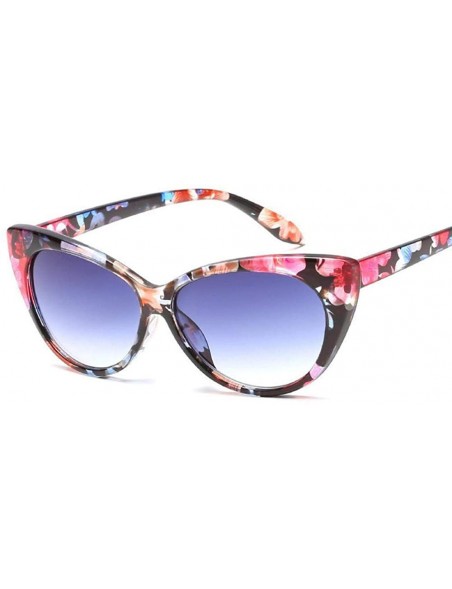 Aviator 2019 New Sexy Cat Eye Sunglasses Women Brand Designer Vintage Ladies Cateyes C9 - C8 - CD18YZWCCS4 $8.49