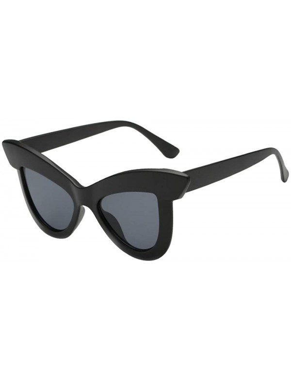 Oversized Oversized Sunglasses Vintage Protection 2DXuixsh - D - CB18S7ASEOT $8.50