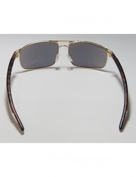 Rectangular Hd 0633s Mens/Womens Designer Full-rim Mirrored Lenses Sunglasses/Shades - Gold / Havana - C312O28P1YM $38.39