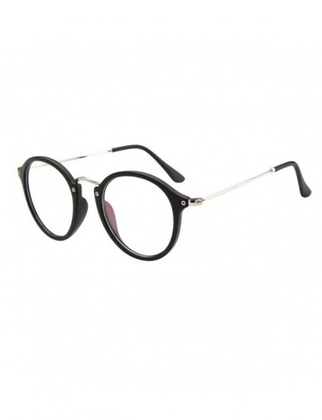 Round Classic Stylish Glasses Sunglasses - E - CZ18T7M7ZLN $9.03