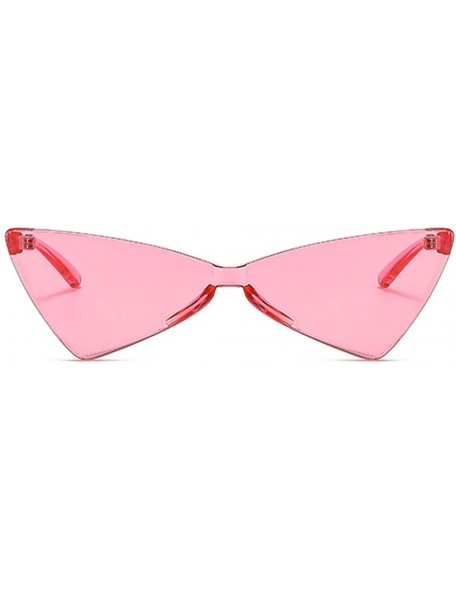 Butterfly Cat Eye Sunglasses for Women Fashion Polarized Butterfly knot Sunglasses UV Protective Glasses for Outdoor - Pink -...