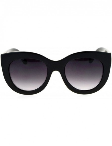 Butterfly Layered Double Frame Sunglasses Womens Designer Fashion Shades UV 400 - Black (Smoke) - CJ186ZE0H0G $12.00