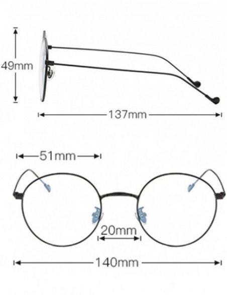 Round Man woman Retro Harajuku Nearsighted Glasses Myopia Flat Mirror Glasses - Leopard - C01978M94O8 $24.04