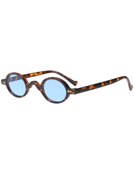 Wayfarer Retro Men Women Designer Sunglasses Round Frame Eyeglasses for Summer - Blue - C718G7WZHL2 $13.11