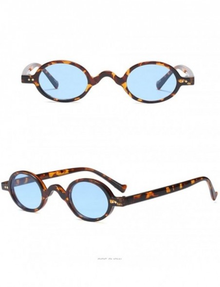 Wayfarer Retro Men Women Designer Sunglasses Round Frame Eyeglasses for Summer - Blue - C718G7WZHL2 $13.11