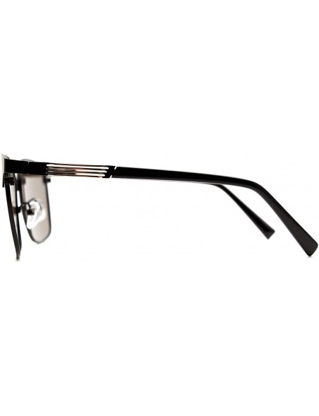 Square p578 Square Style Polarized - for Womens-Mens 100% UV PROTECTION - Silver-black - CV192TGWLWD $25.63