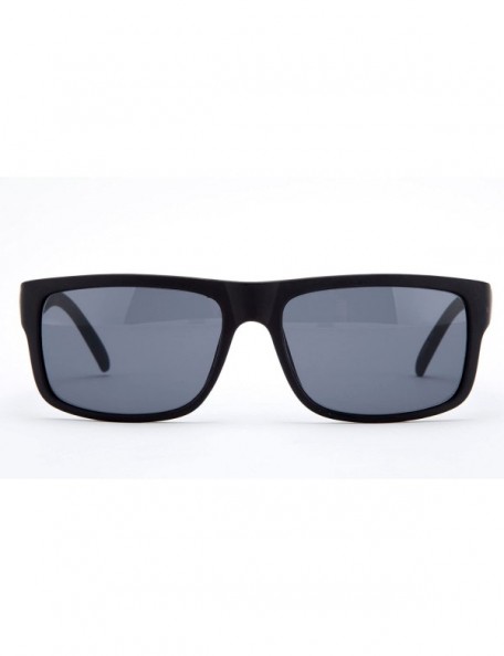 Oversized Flat Top Square Gradient Frame Womens Mens Super Oversized Unisex Fashion Sunglasses - Matte Black/Smoke - CE11KTBG...