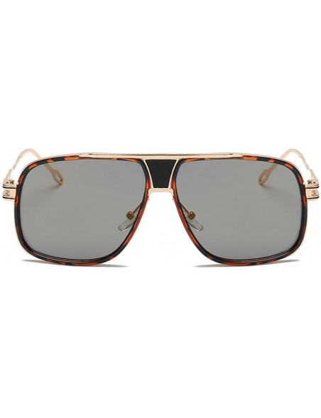 Sport Women Men Fashion Quadrate Metal Frame Brand Classic Summer Sunglasses - A - CD189L5OW6O $13.21
