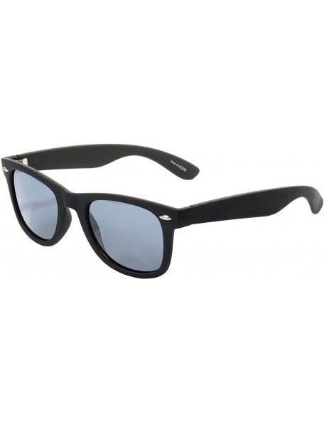 Square Unisex Iconic RUBBERIZED UNISEX SQUARE POLARIZED SUNGLASSES (ICON) - Black - CT185S853ZG $8.29