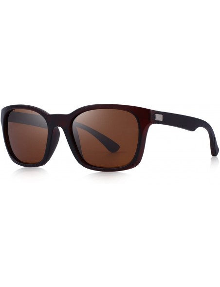 Sport Men Outdoor Sports Polarized Sunglasses Cycling Sun glasses S8458 - Brown - C418C7Q8LX0 $12.24