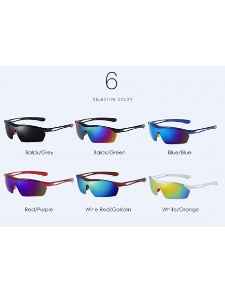 Sport Polarized sunglasses for men and women outdoor sport riding anti-glare polarized driving Sunglasses - A - CE18Q6ZMD8I $...