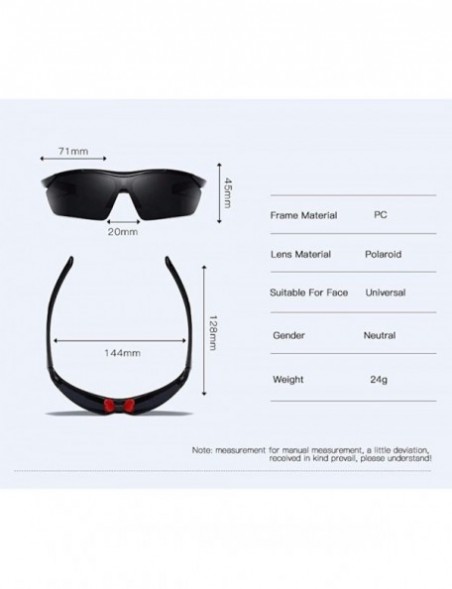 Sport Polarized sunglasses for men and women outdoor sport riding anti-glare polarized driving Sunglasses - A - CE18Q6ZMD8I $...