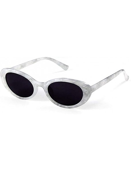 Goggle Retro Goggle Sunglasses 2018 trend cateye Curt Cobain - Stone - CQ18HE6W7GH $11.00