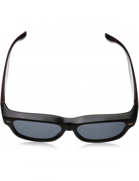 Rectangular Solar Shield-Lakewood Rectangular Fits Over Sunglasses - Red - CL12NH9MEGM $22.18