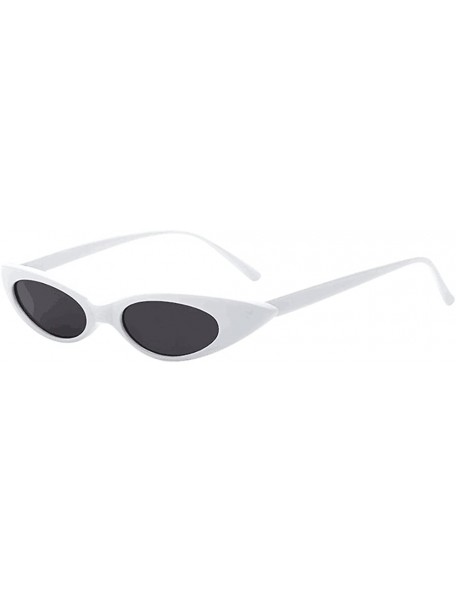 Sport 2019 Gift Idea!Retro Vintage Cateye Sunglasses for Women Men Clout Goggles Plastic Frame Glasses Unisex Eyewear - CY18O...