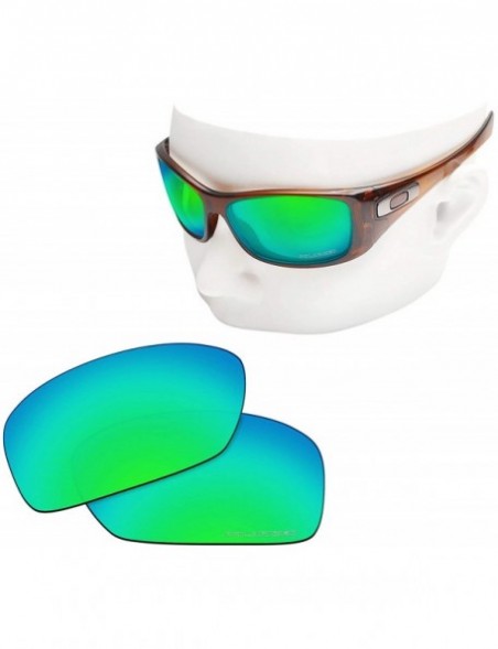 Shield Replacement Lenses Compatible with Oakley Hijinx Sunglass - Emerald Combine8 Polarized - CP1857H3MUT $16.72