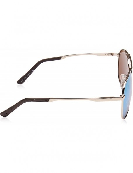 Aviator Classic Polarized Aviator Sunglasses for Men Women Metal Frame with Spring Hinges UV 400 Protection - C218H0Z8DUH $11.01