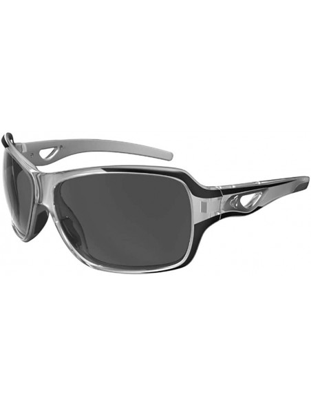 Sport Eyewear Carlita Standard Sunglasses - 2-Tone (White-Black/Grey Lens) - CR12E5S5W39 $63.08