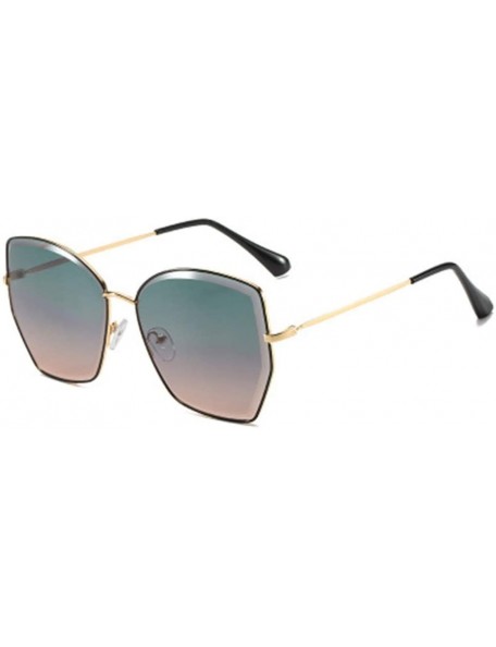 Sport Sunglasses Big Frame Fashion Personality Anti-UV Sunglasses - 4 - CW1906CT6NS $69.17