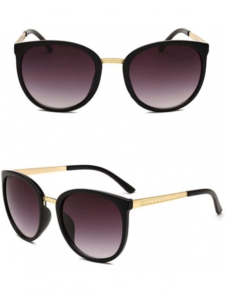 Round Woman Sunglasses Round Metal Glasses - C 03 - C918W7HOD78 $26.73