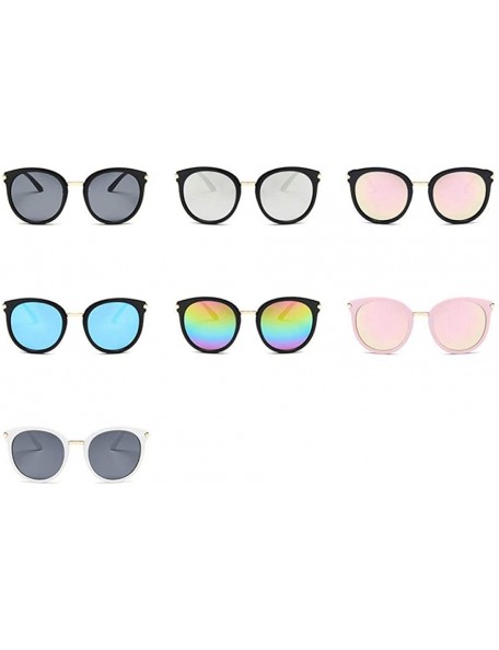 Aviator Sunglasses 2019 New Fashion HD Color Coating Lens Mirror UV400 Travel Outdoor 6 - 3 - CS18YZXQ2MD $9.18