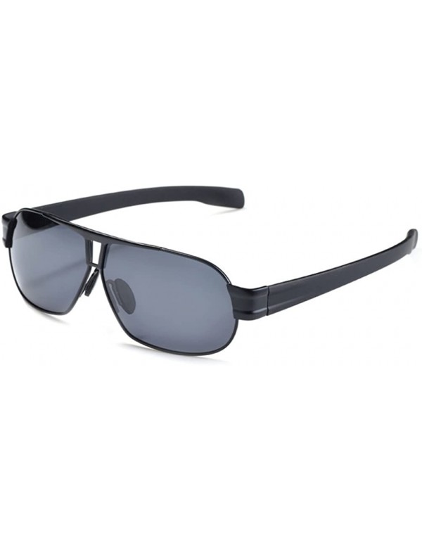 Aviator Mens Sunglasses X-Men Cool Metal Frame Amazing Design Durable Sunglasses - Black/Grey - CF11Z94EZZP $17.85