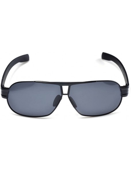 Aviator Mens Sunglasses X-Men Cool Metal Frame Amazing Design Durable Sunglasses - Black/Grey - CF11Z94EZZP $17.85