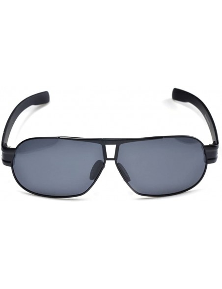 Aviator Mens Sunglasses X-Men Cool Metal Frame Amazing Design Durable Sunglasses - Black/Grey - CF11Z94EZZP $17.85