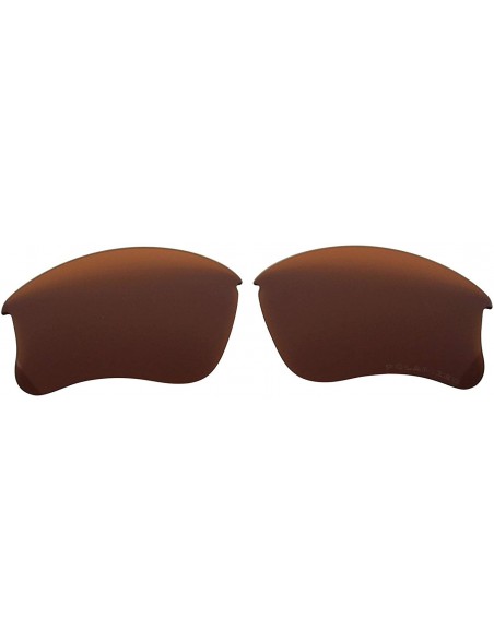 Sport Replacement Polarized Lenses Flak Jacket XLJ Sunglasses (Not Fit Flak Jacket- Flak 2.0) - Brown - CW184T854A2 $15.53