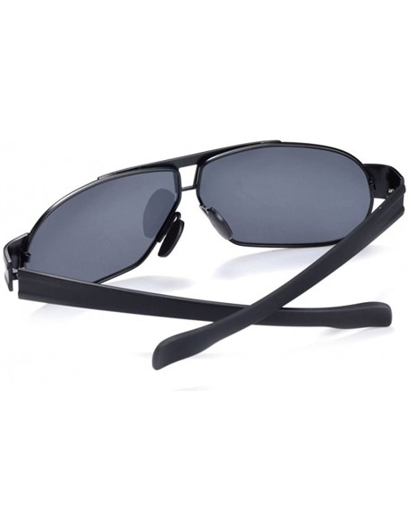 Aviator Mens Sunglasses X-Men Cool Metal Frame Amazing Design Durable Sunglasses - Black/Grey - CF11Z94EZZP $17.85
