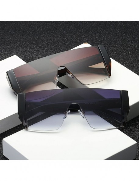 Oval Square Sunglasses Women Vintage Street Avant-Small Frame Sun Glasses Men Outdoor Personality Eyeglasses - CJ199CQ9A5W $2...