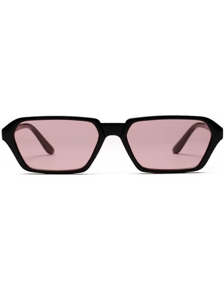 Square New fashion luxury small frame square unisex retro decoration concave shape brand designer trend sunglasses UV400 - CM...