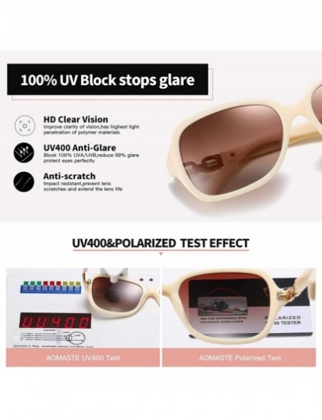Cat Eye Retro Polarized Sunglasses for Women 100% UV400 Protection Lens Driving Outdoor Eyewear - C118STW0I5M $13.23