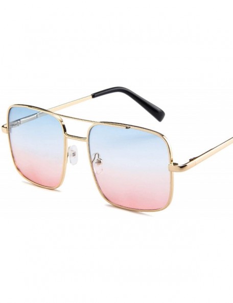 Square Fashion Square Sunglasses Men Oversize Driving Cool Sun Glasses Retro Vintage Gafas Oversized Shades Eyewear - CW198AI...