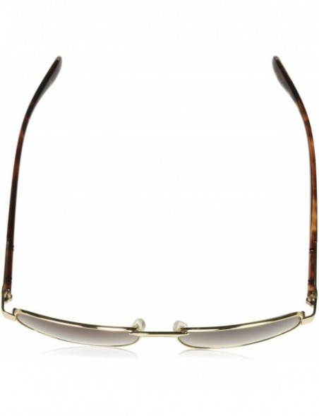 Rectangular Men's 5022SP Classic Metal Rectangular Sunglasses with 100% UV Protection- 55 mm - Gold & Tortoise - CW18NN3KLRE ...