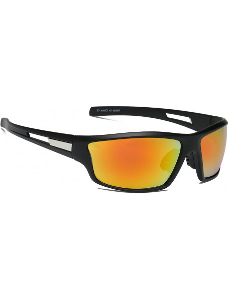 Sport Polarized UV400 Sports Sunglasses for Cycling Baseball Driving Glasses - CX18D9IS4U9 $11.43