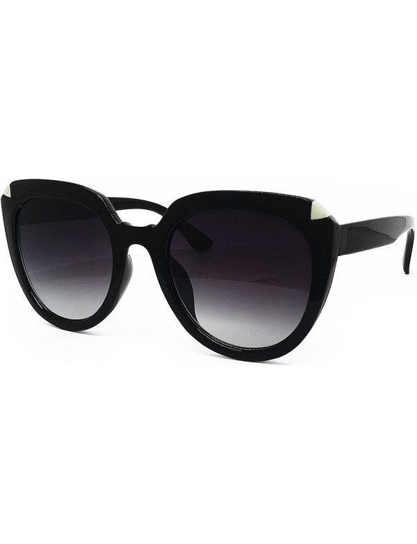 Oversized 7236 Premium Oversize XXL Women Men Tinted Fashion Sunglasses - Oversized - CB1854NUSS2 $13.86