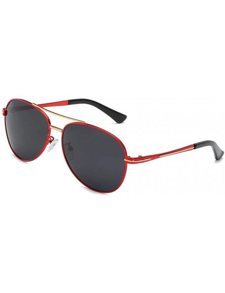 Aviator Men'S Riding Polarized Sunglasses Metal Casual Sports Driving Sunglasses Polarized Sunglasses - C318X5GOL3U $38.43